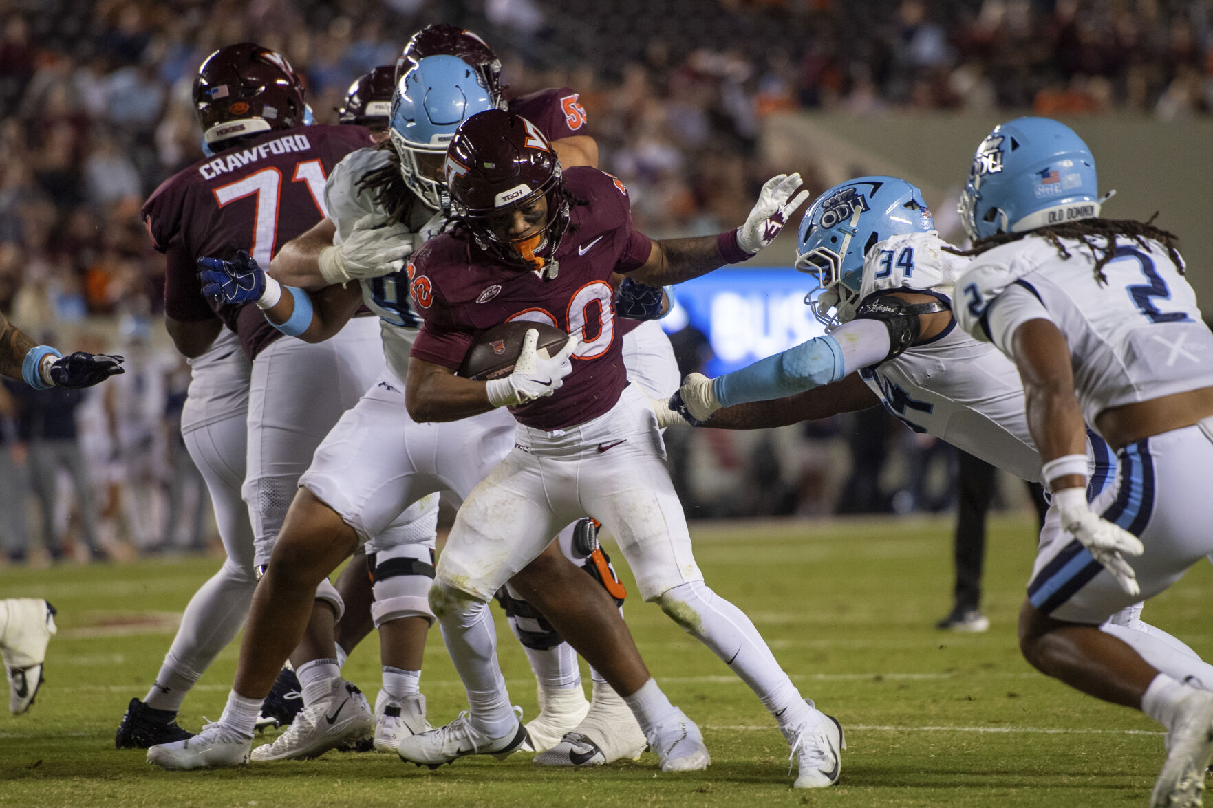 Old Dominion Virginia Tech Football